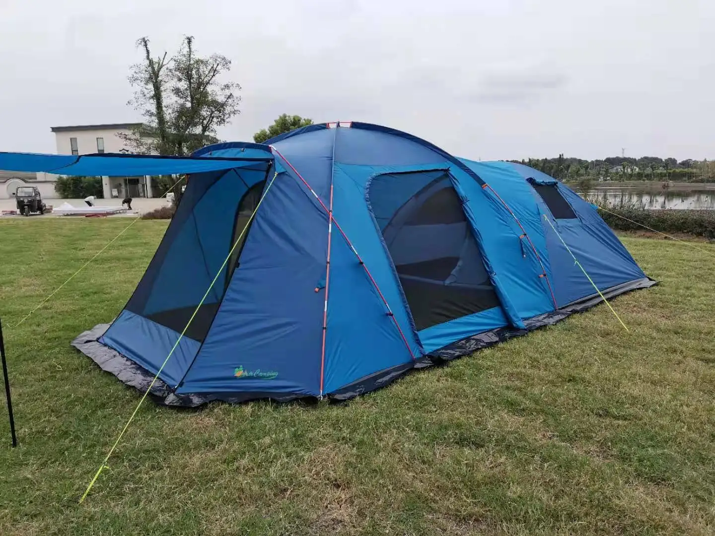 Палатка туристическая. Шатер палатка с тамбуром на 4 или 6 человек. | Спорт и
