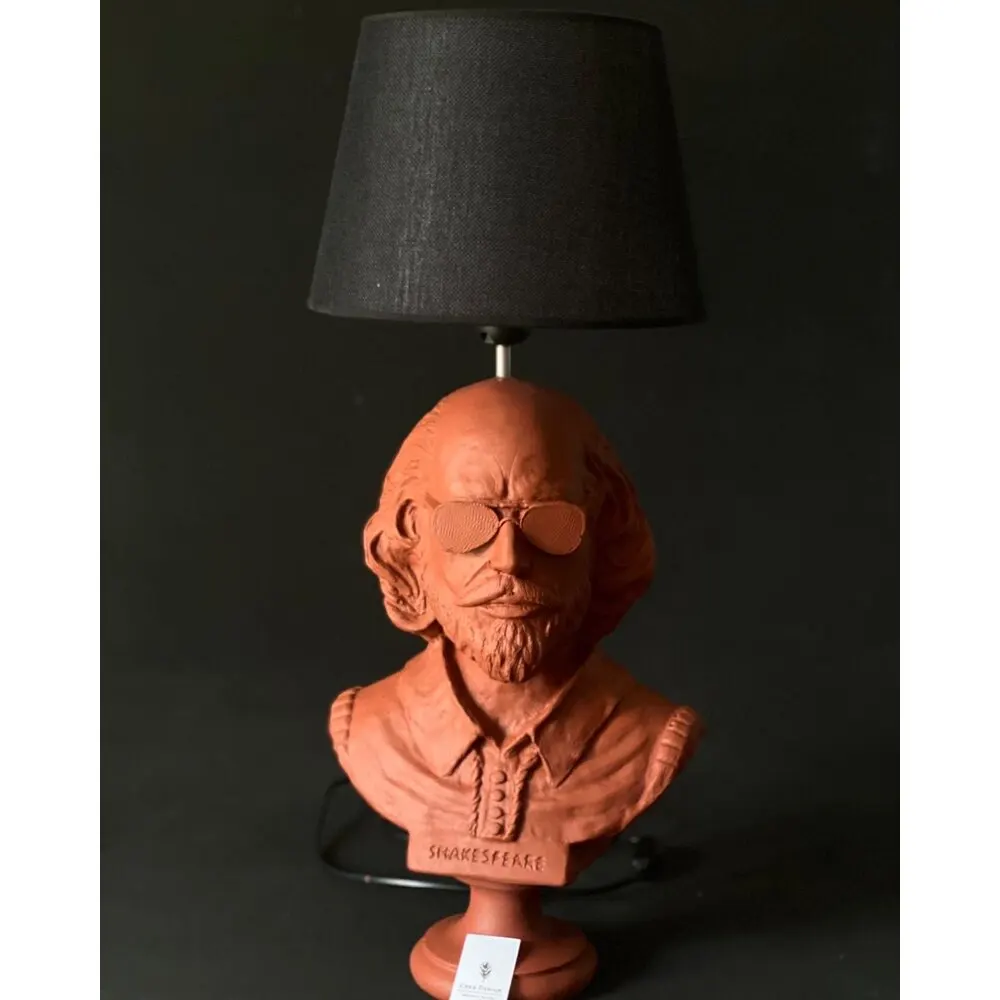 

Shakespear Lampshade Sculpture Home Decor 2021 Modern Design