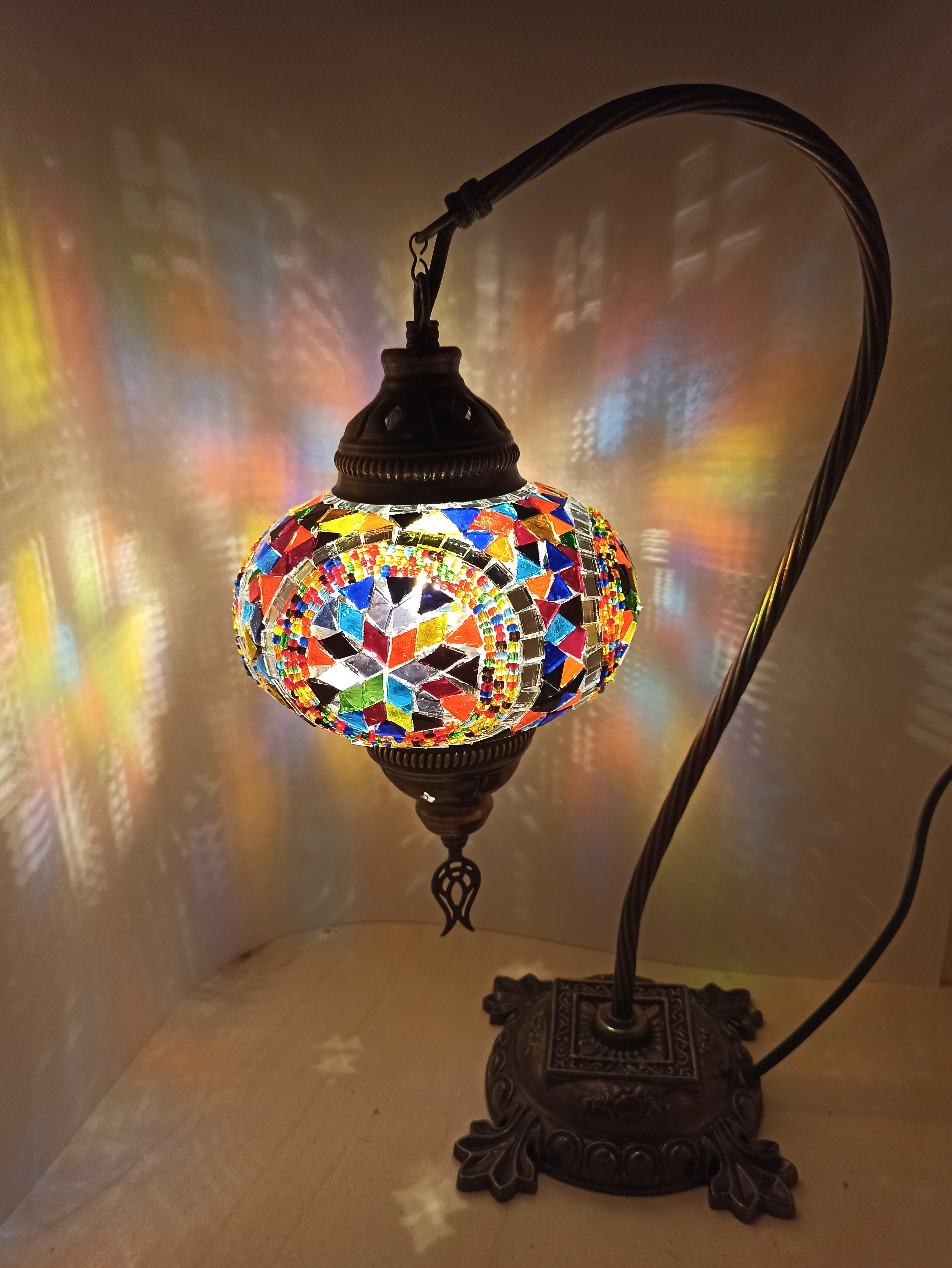 Турецкая искусственная мозаика ручной работы в стиле арт-деко | Освещение