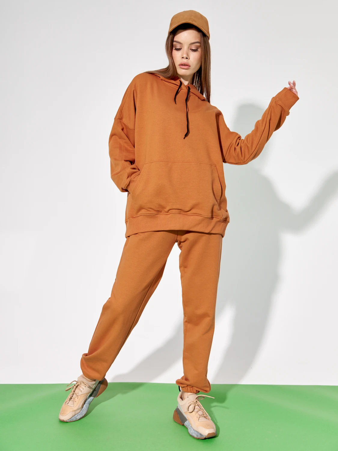 Худи женское Jetty (637-19) из хлопка