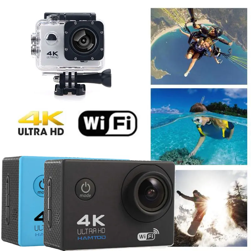 H9A WiFi 2 0 &quot150D 4K Экшн-камера Ultra HD lcd Спортивная камера Go Водонепроницаемая