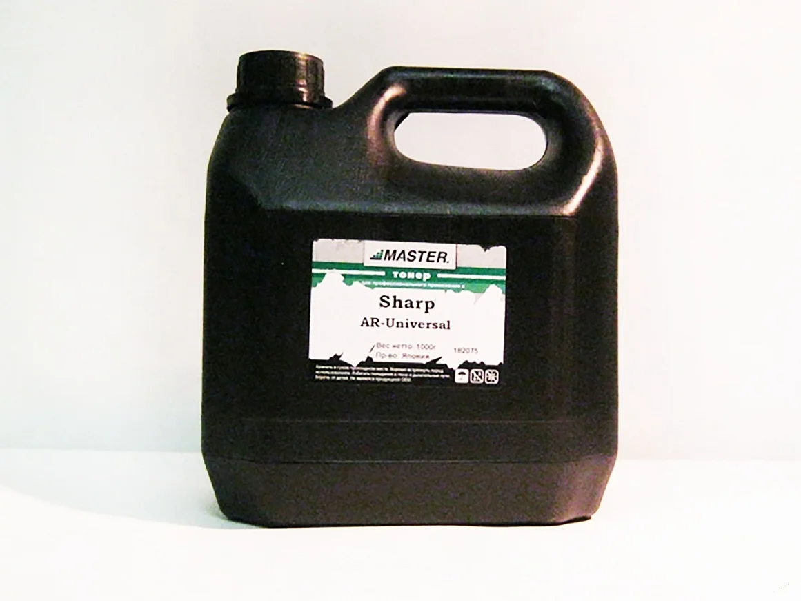 Тонер Sharp AR-Universal 1кг/канистра 25K MXB20NT1 MXB20GT1 MXB20FT1 MX238GT MX237GT MX235GT MX-315GT - Цена: 3149