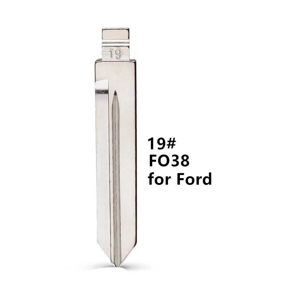 10 шт. 19 # KD ключ лезвие автомобильного ключа Lishi FO38 H75 для KD KEYDIY VVDI XHORSE JMD для Ford Explorer Fusion Taurus Edge Lincoln