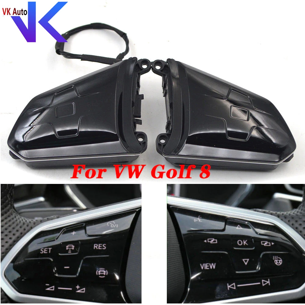 

Touch type multifunctional ACC button For VW Golf 8 eighth generation touch steering wheel 1EA 959 442 B