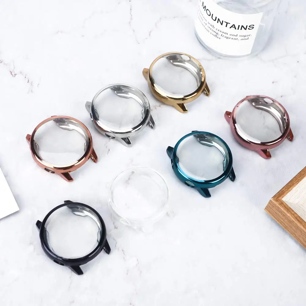 Чехол для Samsung Galaxy watch Active 40 44 мм ТПУ универсальный чехол бампер + Защитная пленка