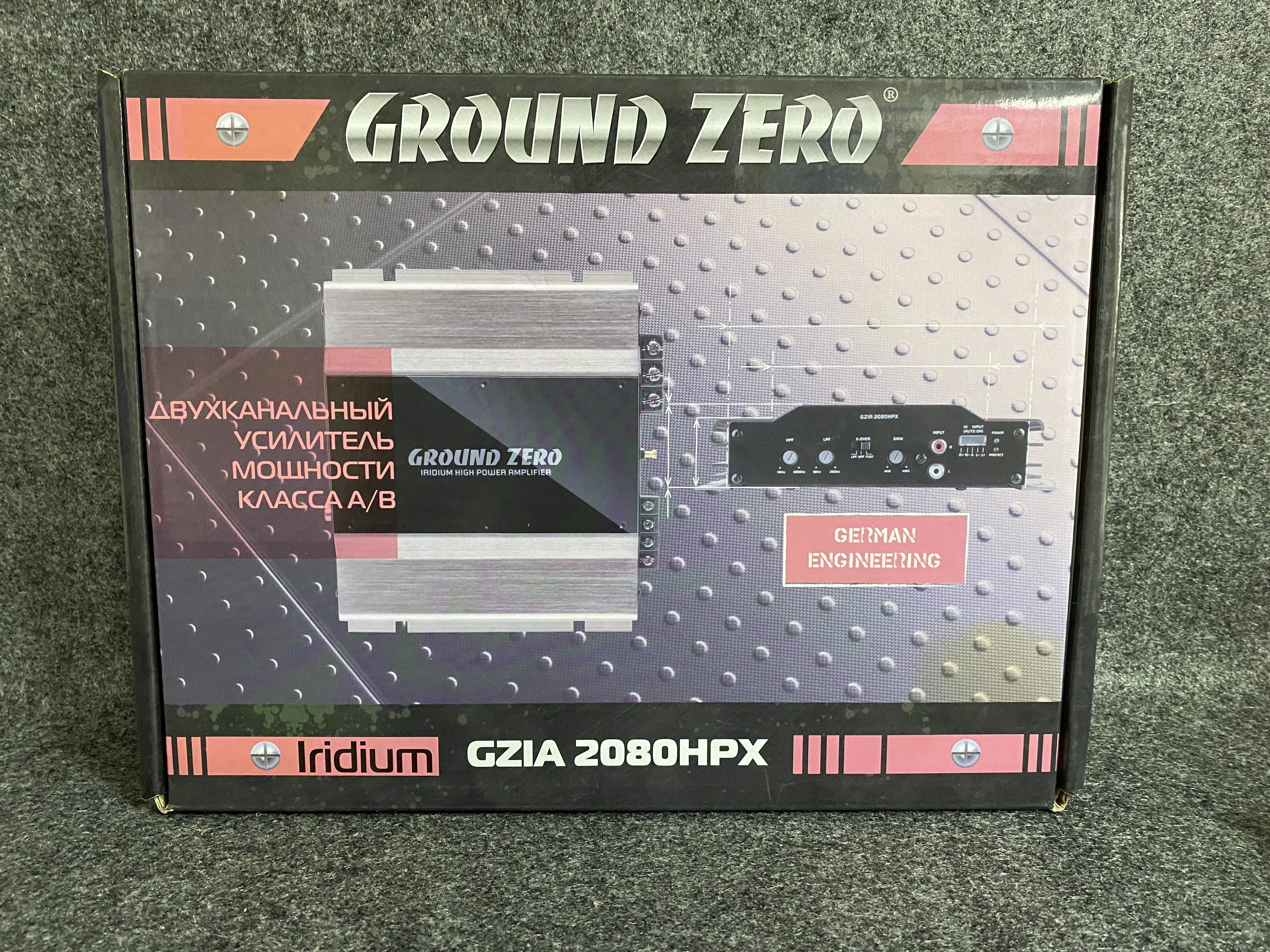 Автоусилитель Ground Zero GZIA 2080HPX