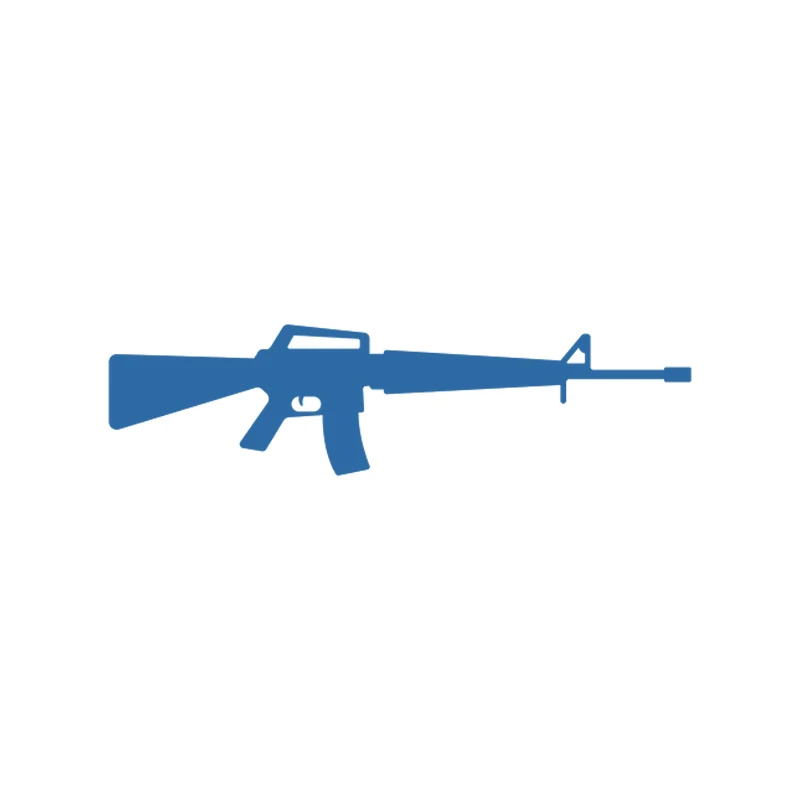 Высококачественные клейкие виниловые пистолеты M16 M4 COLT gun AK47 для стен автомобиля