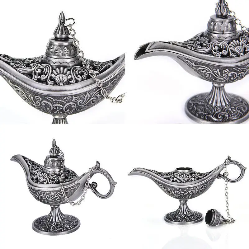 

Лампа Aladdin в оловянном корпусе, 1 шт., теплый светильник в стиле Aladdin, потрясающая масляная лампа в корпусе Aladdin