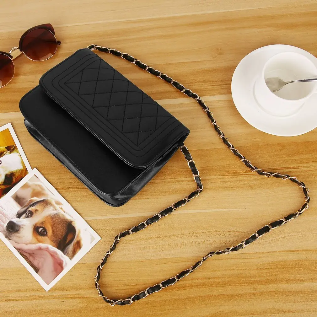 

The New Small Fragrant Wind Shoulder Bags trend Fashion Women Diagonal Package High capacity Lingge Chain Bag Worldwide Sale