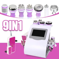 9 in 1 lipo laser cavitation machine 40k ultrasonic fat burning weight loss vacuum rf slimming beauty salon skin care machine