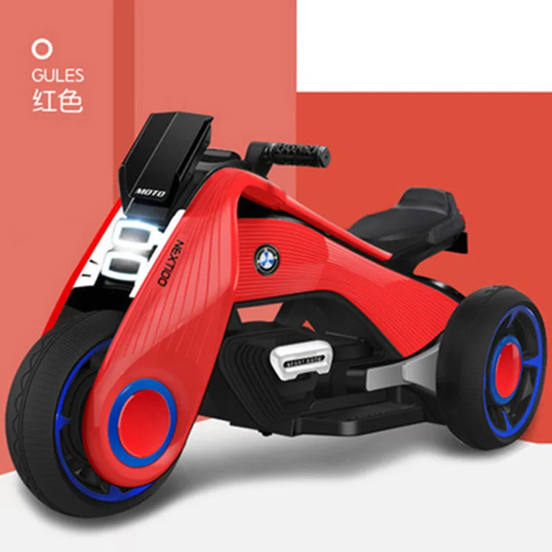 Детский электромобиль четырехколесная электрическая motortricycle ураган 6199