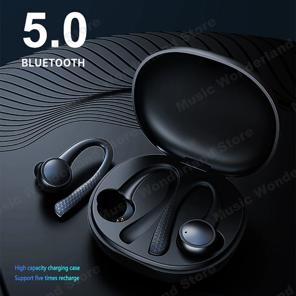 HiFi стерео беспроводные наушники Bluetooth TWS водонепроницаемые спортивные гарнитуры