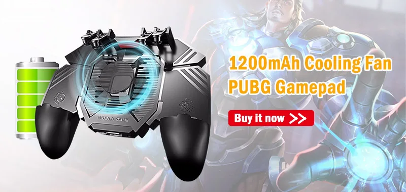 AK66 шесть пальцев PUBG игровой контроллер геймпад металлическая кнопка пуска стрельба Бесплатный огонь геймпад джойстик для IOS Android мобильный телефон