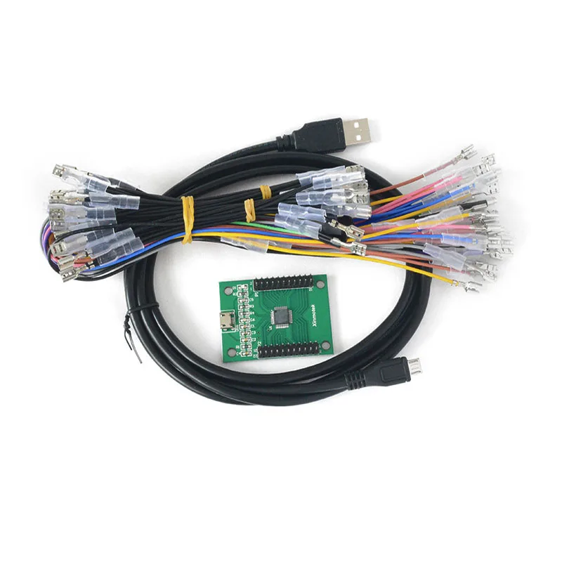 USB энкодер для ПК PS3 джойстика аркадный контроллер интерфейс 2 игрока клавиатура