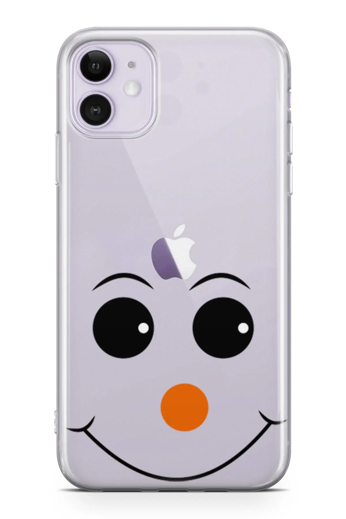 Чехол Lopard для Apple iPhone 11 защитный силиконовый чехол с рисунком смайликов Красного