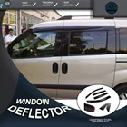 Аксессуары для автомобильных окон Fiat Doblo 2010 + оконные дефлекторы защита от дождя козырек навесы модифицированный дизайн