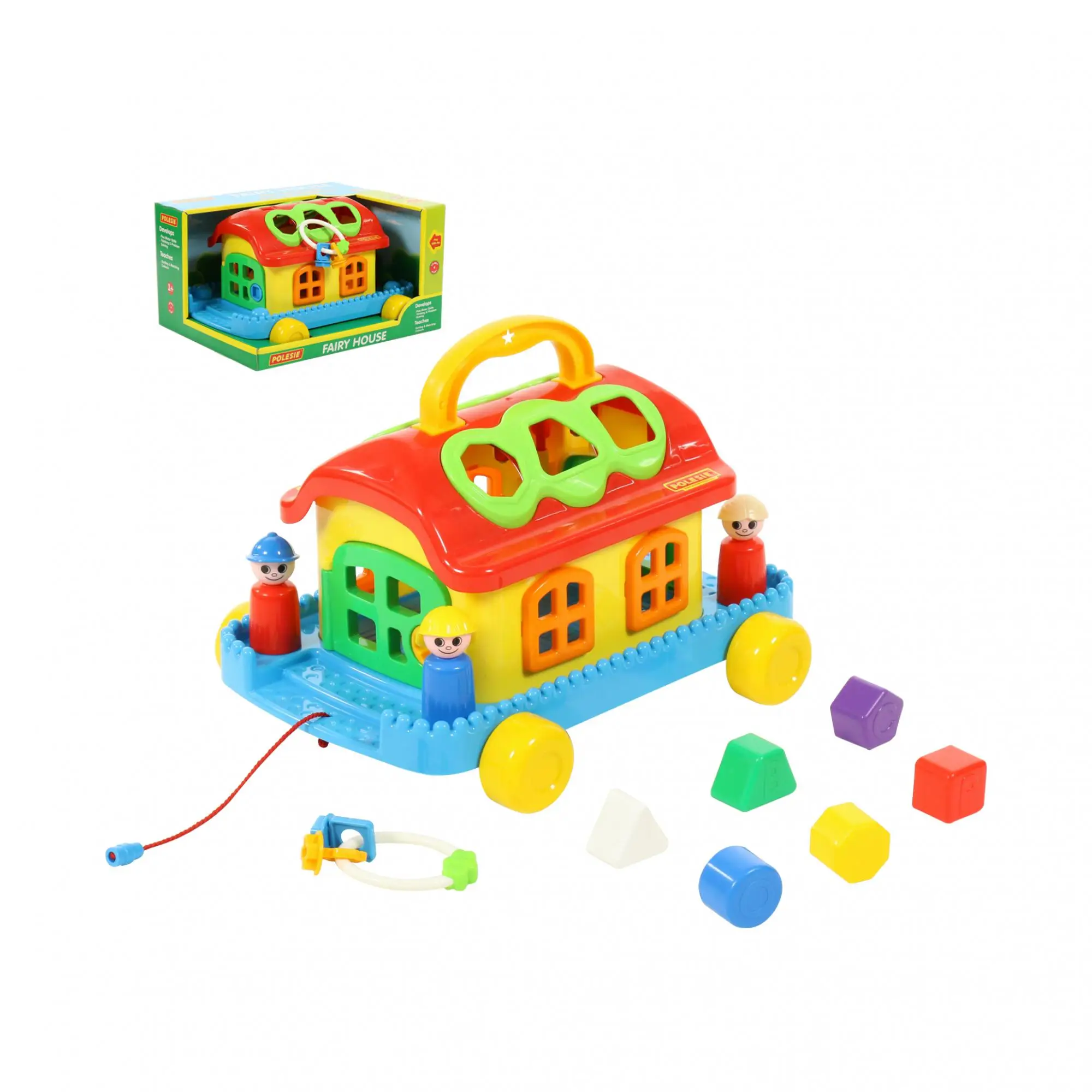 Сказочный домик на колёсиках (в коробке) | Игрушки и хобби