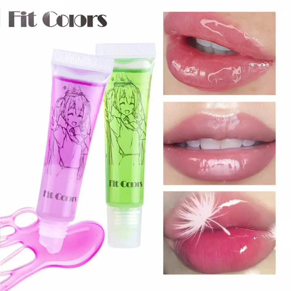 

8 Colors Plumping Lip Gloss Lip Oil Natural Moisturizing Spicy Peppermint Big Mouth Lip Enriching Lip Oil