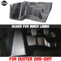guard of inner lining for renault dacia duster 2015 2017 abs plastic trim accessories protect of carpet car
