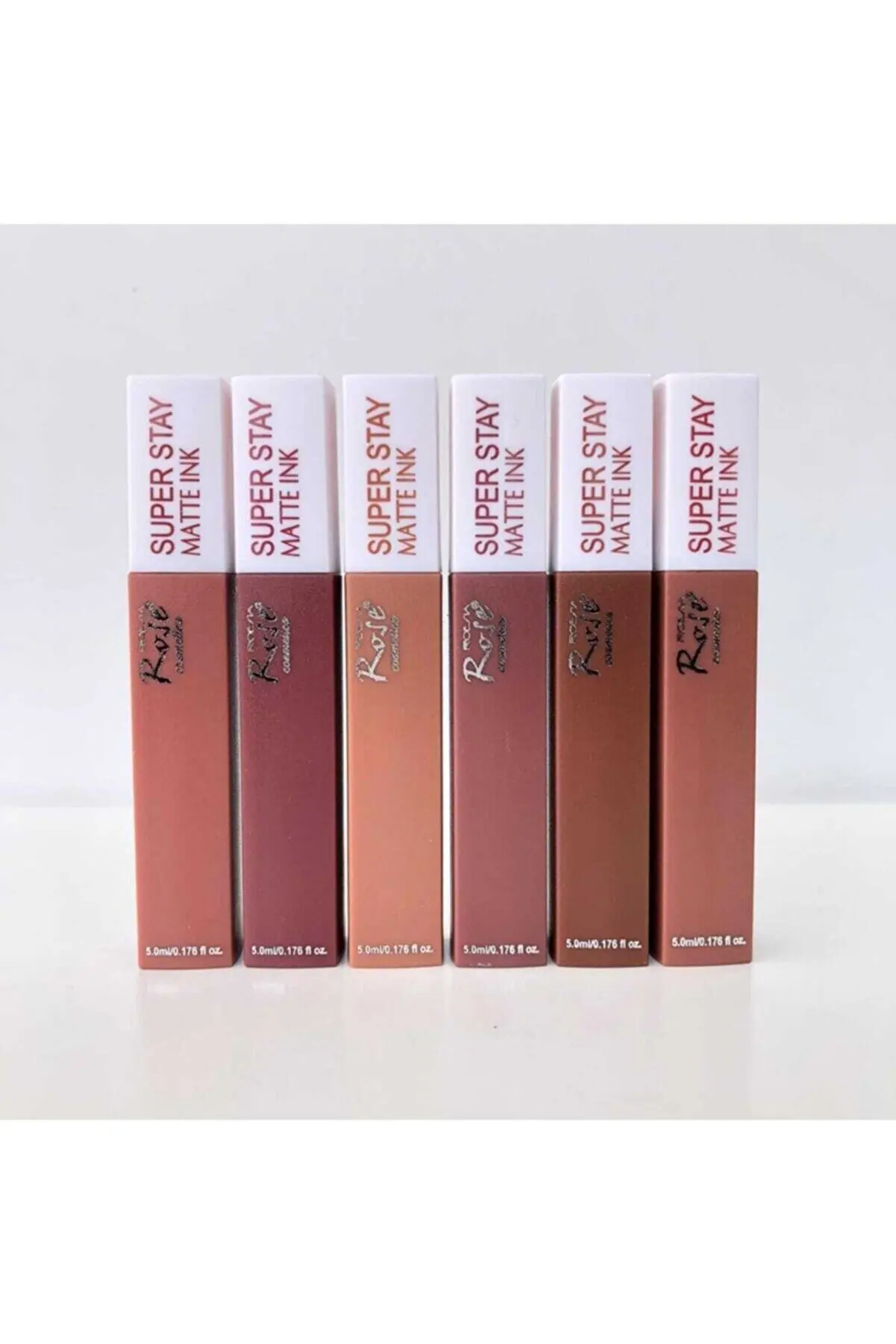 6 Pcs Series Of Matte And Permanent Liquid Lipsticks Are Waterproof  Lip Gloss images - 6