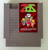 zooming secretary game cartridge for nesfc console