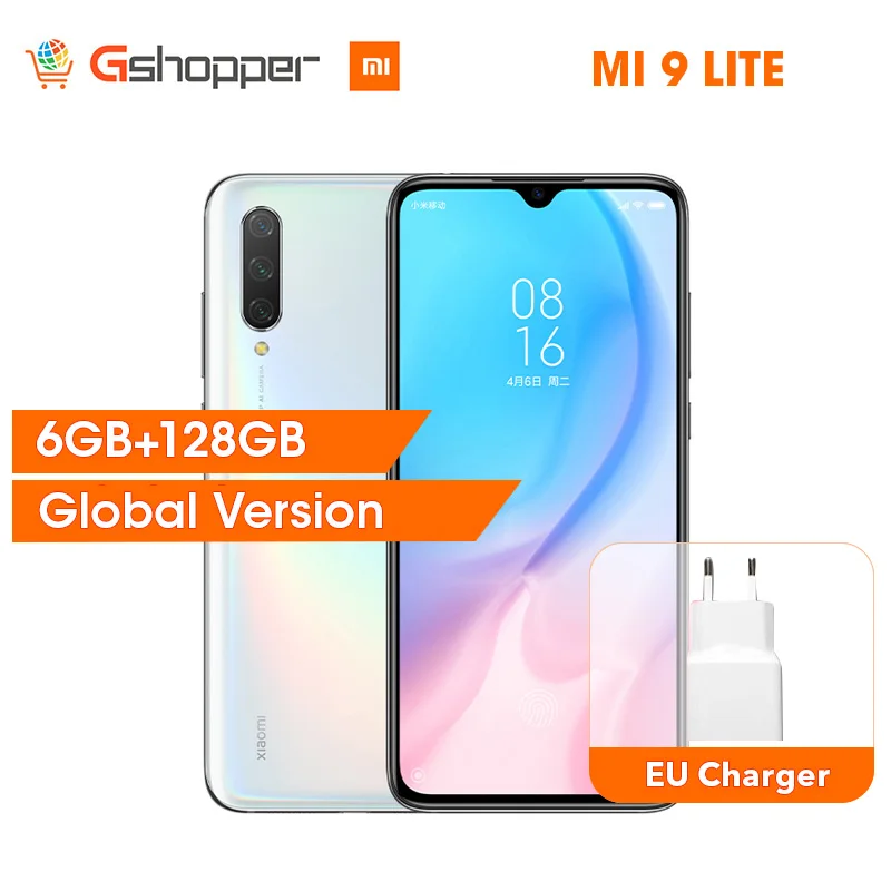 Глобальная версия Xiaomi Mi 9 Lite 6GB 128GB Смартфон Snapdragon 710 48MP Тройная камера 32 МП