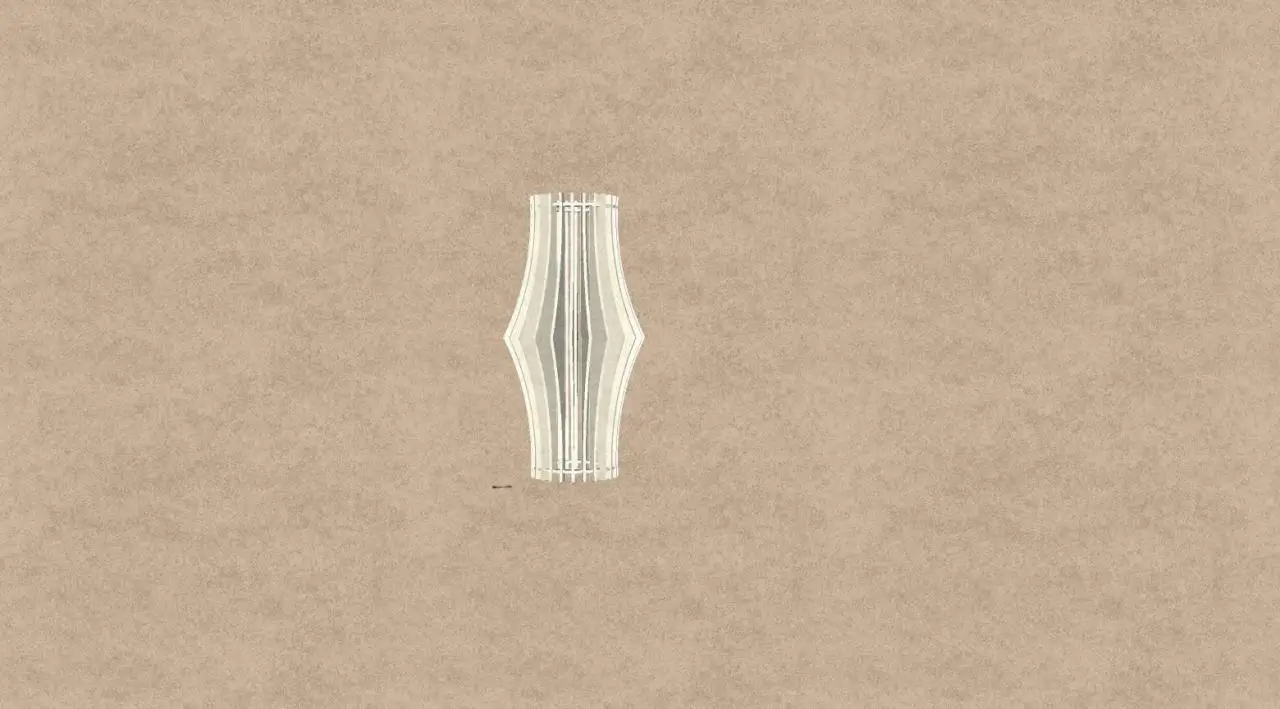 

Edile Decorative Mdf Wood Chandelier