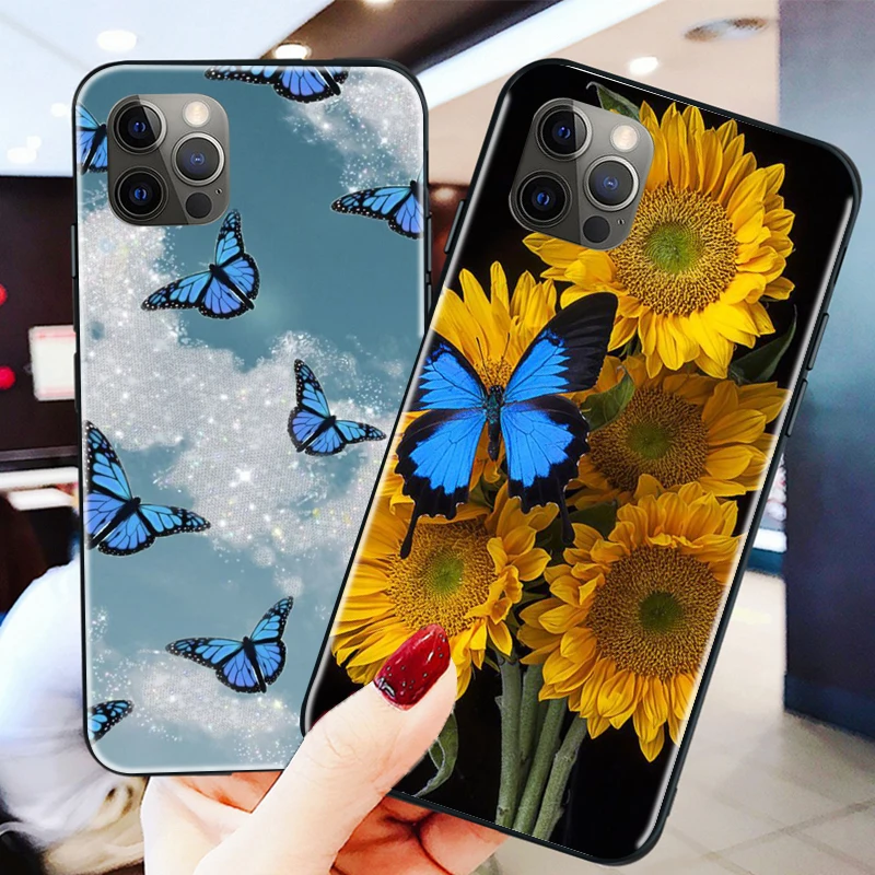 

For iPhone 12 Pro Case Soft TPU Cartoon Pattern Silicon Cover Phone iPhone SE 2020 12 11 XS XR X 8 7 6S 6 Plus Cases For Funda