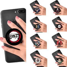 Anime Demon Slayer Cartoon Figure Pattern Mobile Phone Support Holder Kamado Tanjirou Nezuko Cellphone Mount Phone Accessory C62