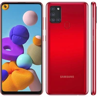 Global Samsung Galaxy A21s A217F 5 1  Unlocked Cell Phone 4GB RAM 64GB ROM Octa Core Exynos 850 48mp Dual Sim Android Smartphone