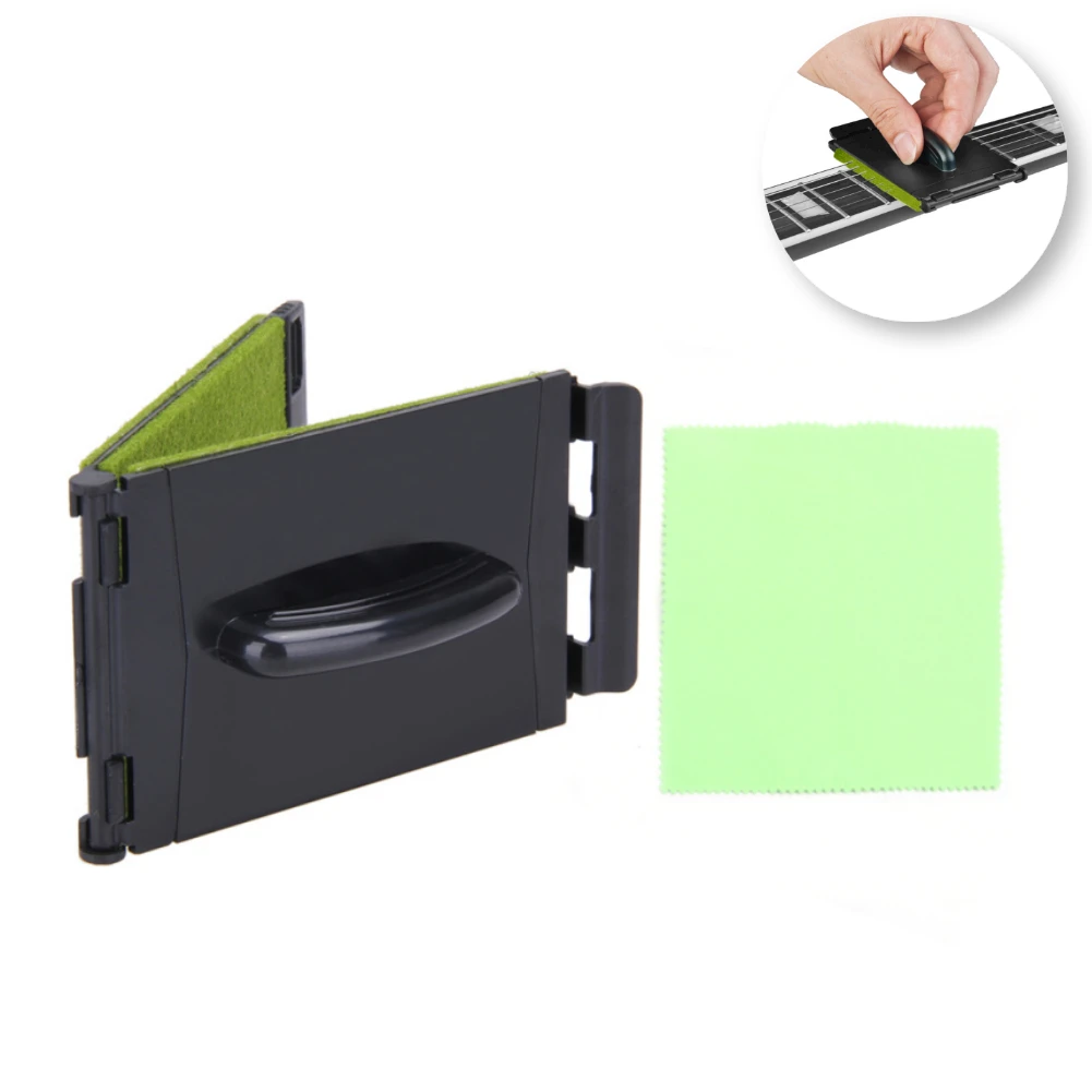 

Профессиональная щетка для чистки струн, бриллиантовая щетка, инструмент для чистки, уход за электрогитарой, аксессуары для ухода за басами