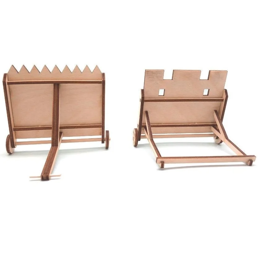 Деревянный конструктор Armarika Мантелет средневековая военная машина сборная