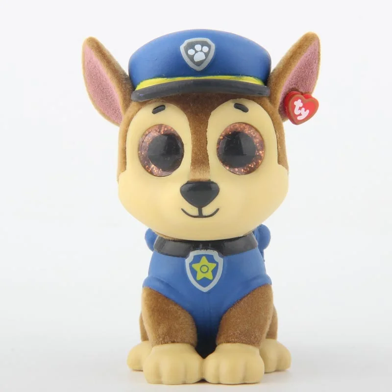 Chase Ty Paw Patrol 1 шт. мини Боос глухая коробка коллекционные игрушки ручная роспись с контрольным списком собака Пингвин Единорог жираф животное - Цвет: Chase