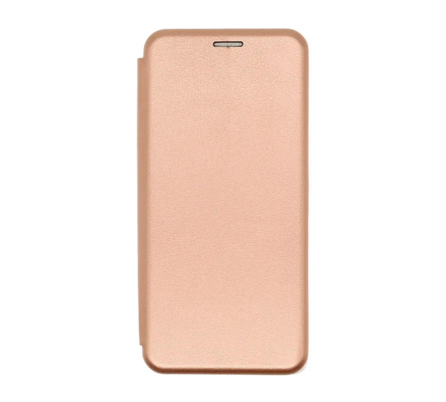 Чехол книжка для samsung galaxy A50 2019 (SM-A505F) A50S / A30S розовое золото с подставкой и