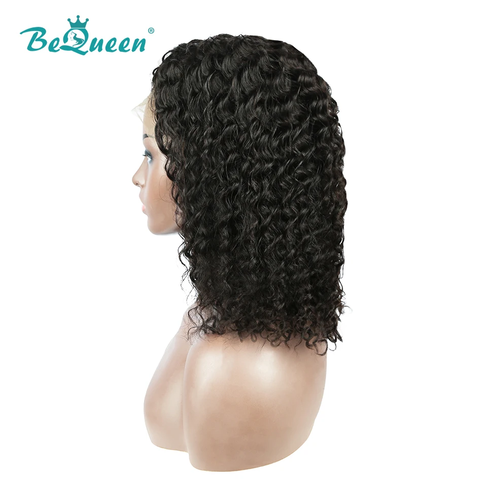 BeQueen глубокая волна короткие человеческие волосы парик блондинка 613 малазийские