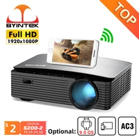byintek k25 smart full hd 4k 1920x1080p lcd android wifi led video home theater projector for 300inch cinema smartphone tablet