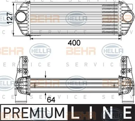 Intercooler FORD TRANSIT CONNECT (P65 _ P70 P80 _) 1.8 TDCi 02 | Автомобили и мотоциклы
