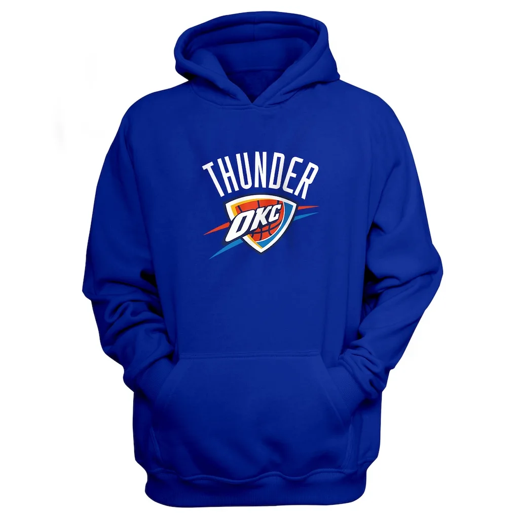 Толстовка с капюшоном okhoma City Thunder OKC|Мужские толстовки и свитшоты| |