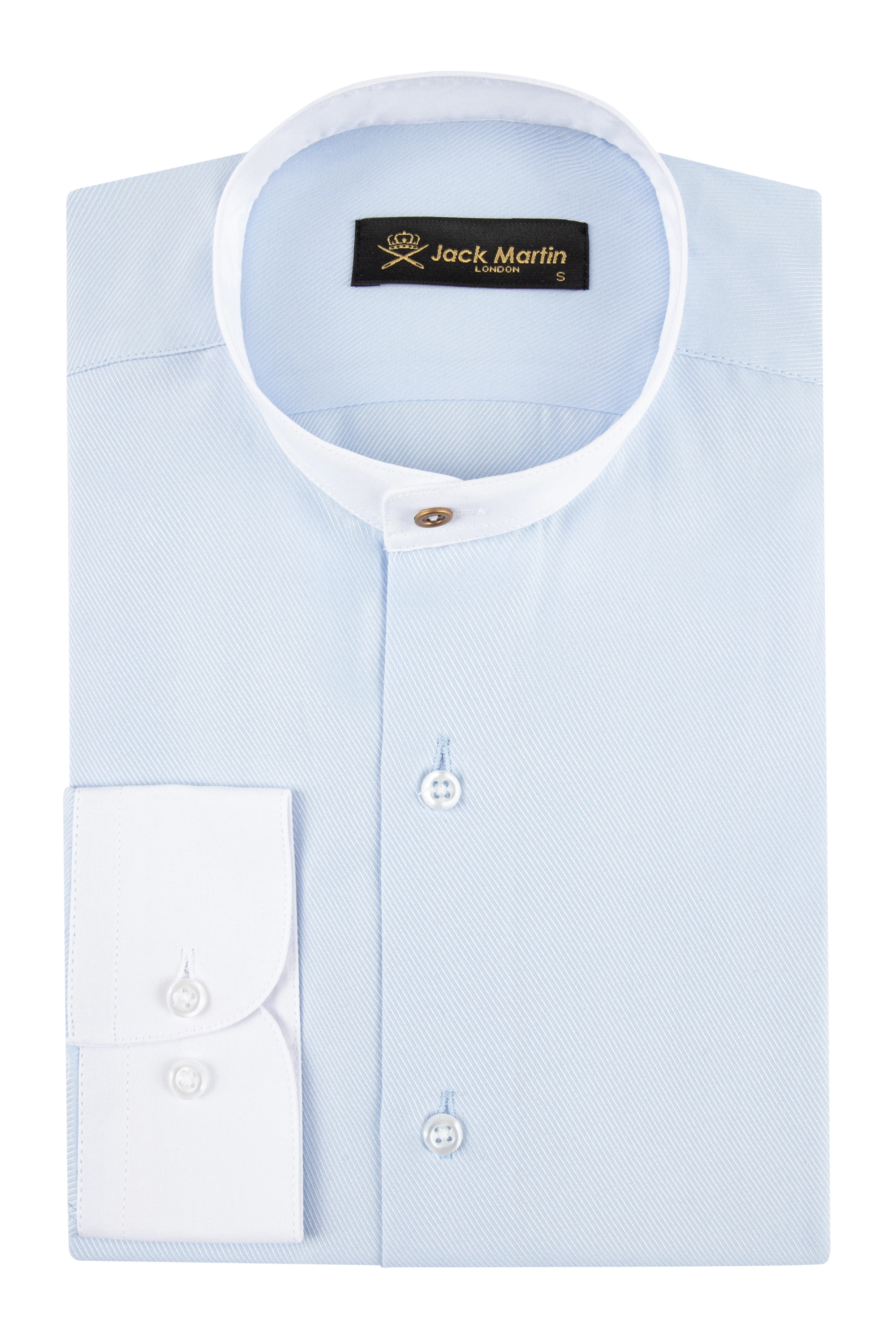 Облегающая рубашка Jack Martin черная синяя и розовая без