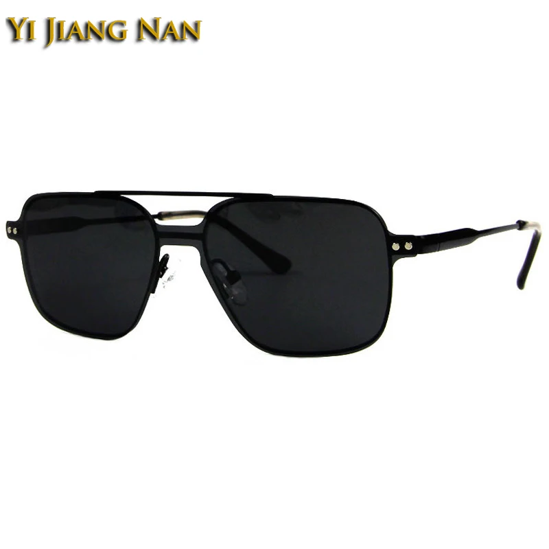 

Men Flat Top Optical Eyeglasses Driving Fishing Magnet Clip on Sun Glasses Frame Polarized Prescription Eyewear Spectacles
