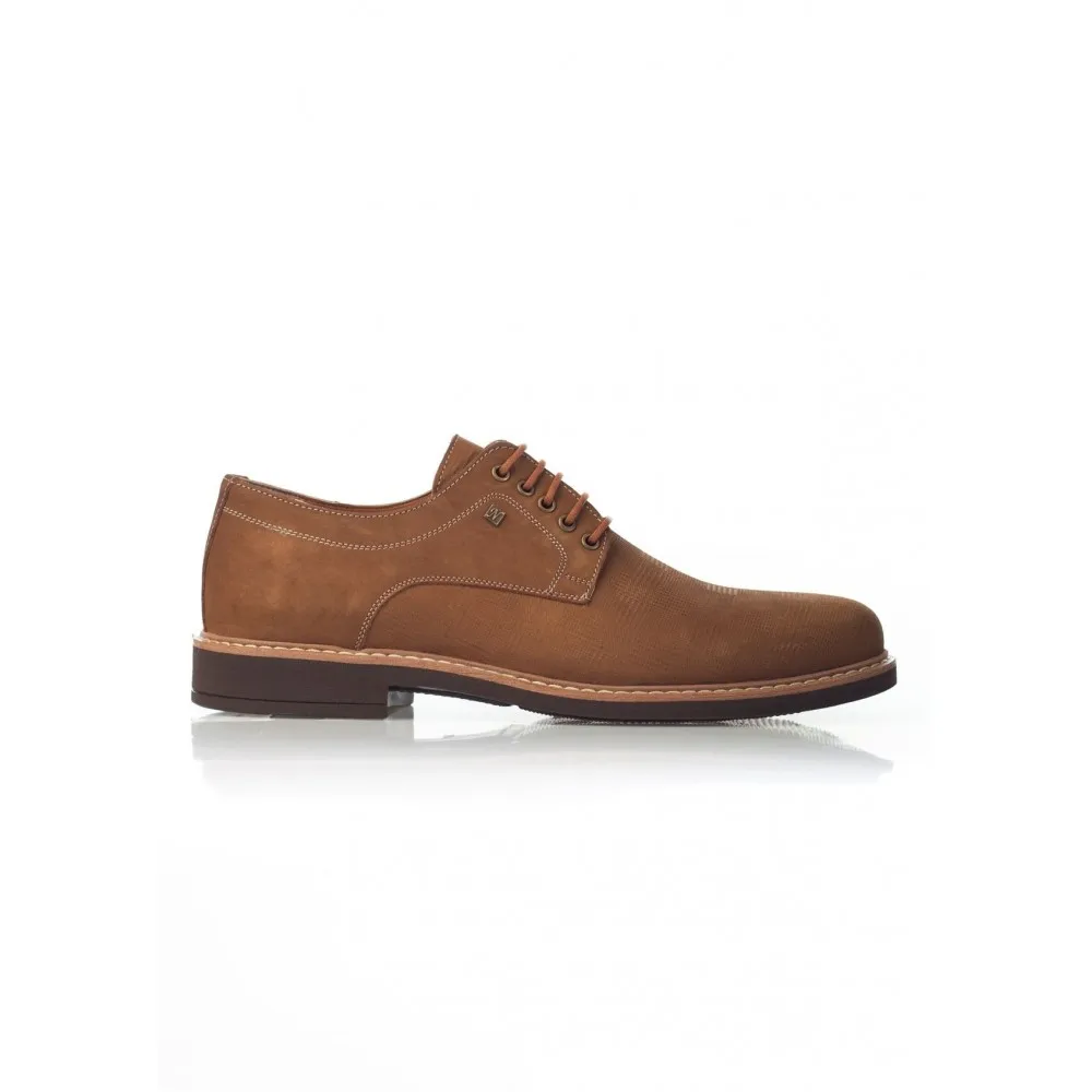 

Tan Color Genuine Nubuck Leather New Season Fashion Comfortable Stylish Breathable Man Casual Shoes