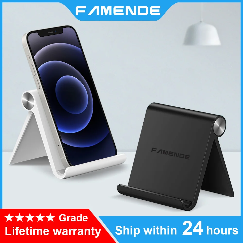 

Universal Desk Mobile Phone Holder For Phone Stand Foldable Support Telephone Cell Smartphone Holder For iPhone 12 11 X 7 8 Plus