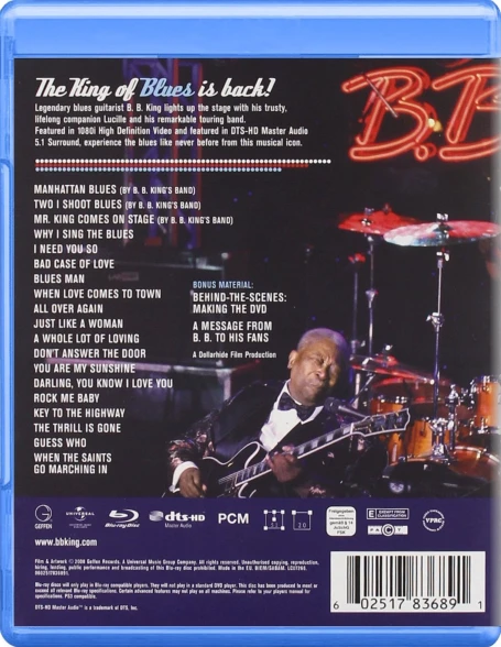 B.B. King / Live (Blu-ray) | Электроника