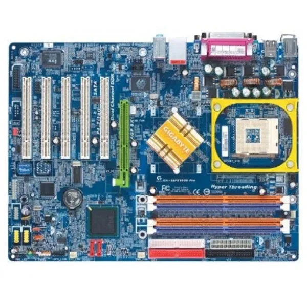 б/у системная плата сокет 478 GigaByte GA-8IPE1000
