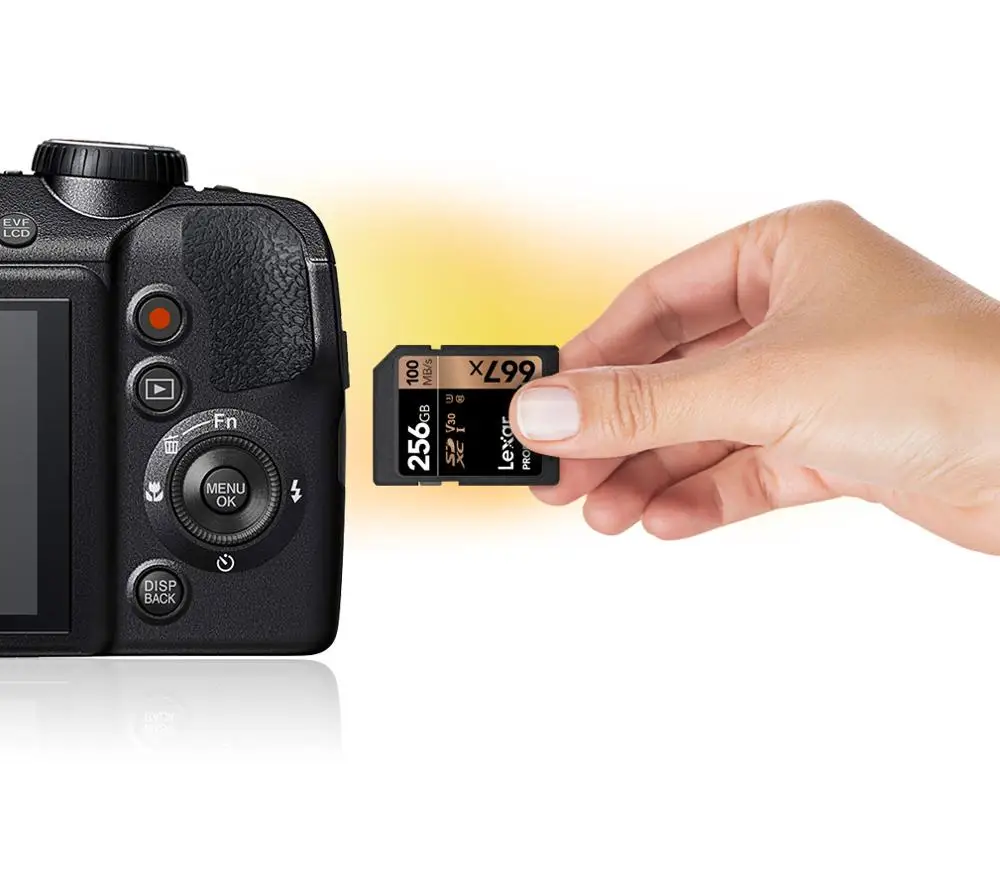 Карта памяти Lexar 667xSD 256 ГБ 64 Гб 128 SDXC класс 10 tf карта C10 UHS-I 100 МБ/с./с флеш-карта для Full