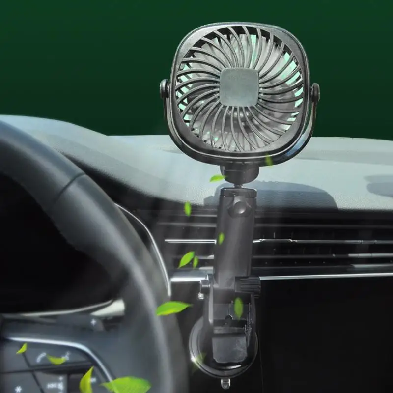 Автомобильная система охлаждения с USB вентилятором вращающийся на 360 градусов