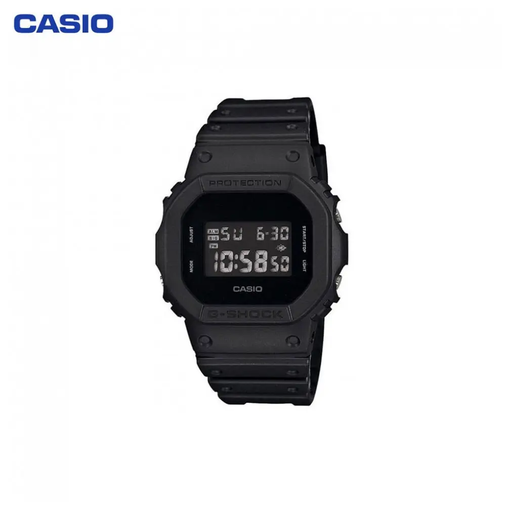 Наручные часы Casio DW-5600BB-1E мужские электронные на пластиковом ремешке |
