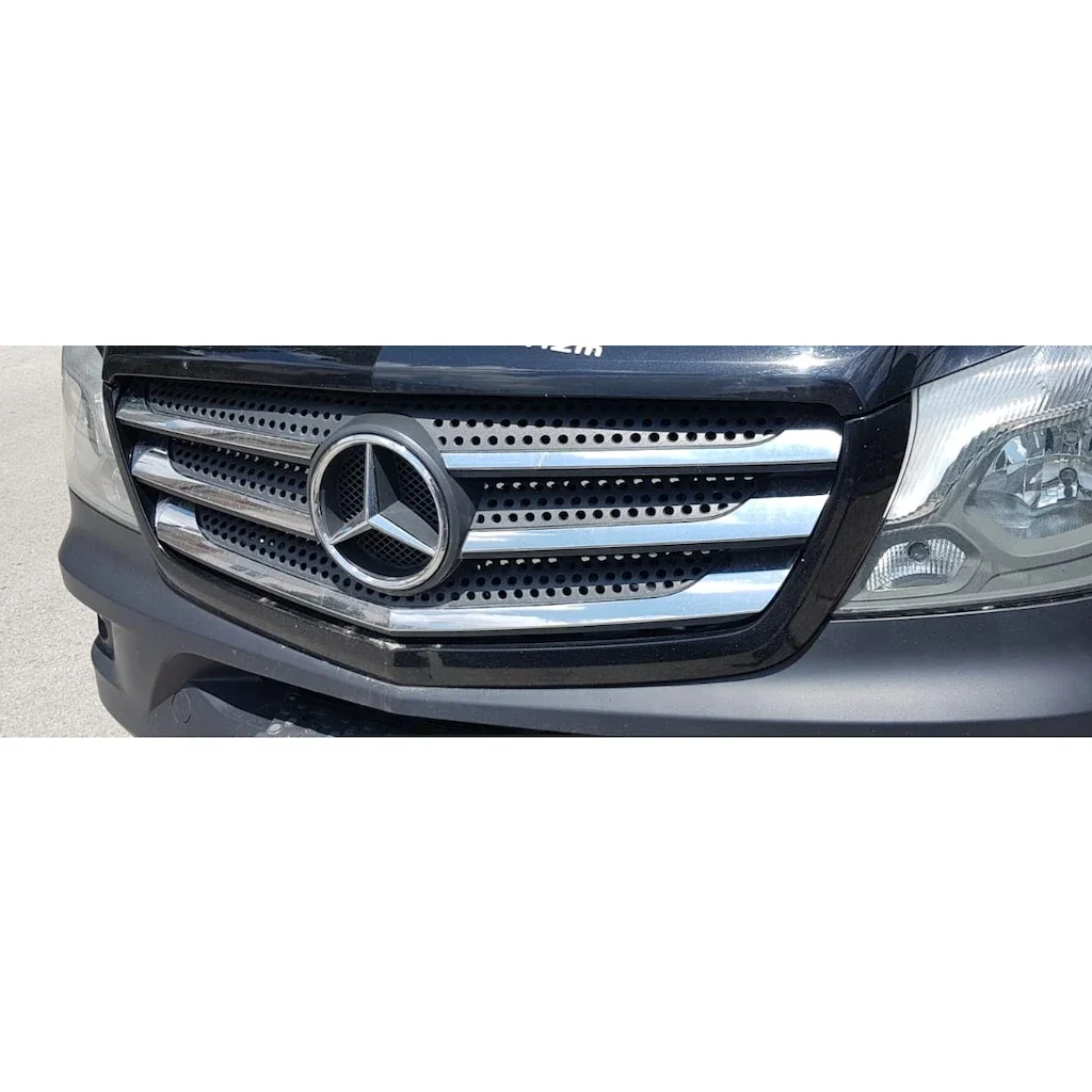 Хромированная передняя решетка для Mercedes Sprinter W906 5 шт. Стальные модели