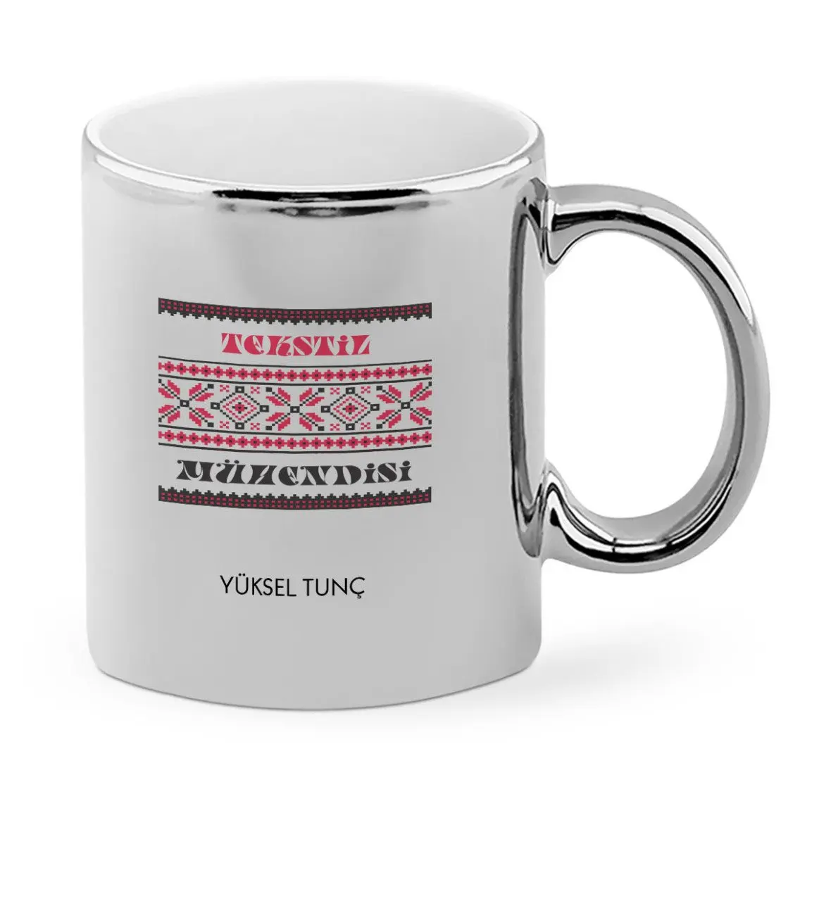 

Personalized Professional Textile Engineer Chrome Mug Cup-1