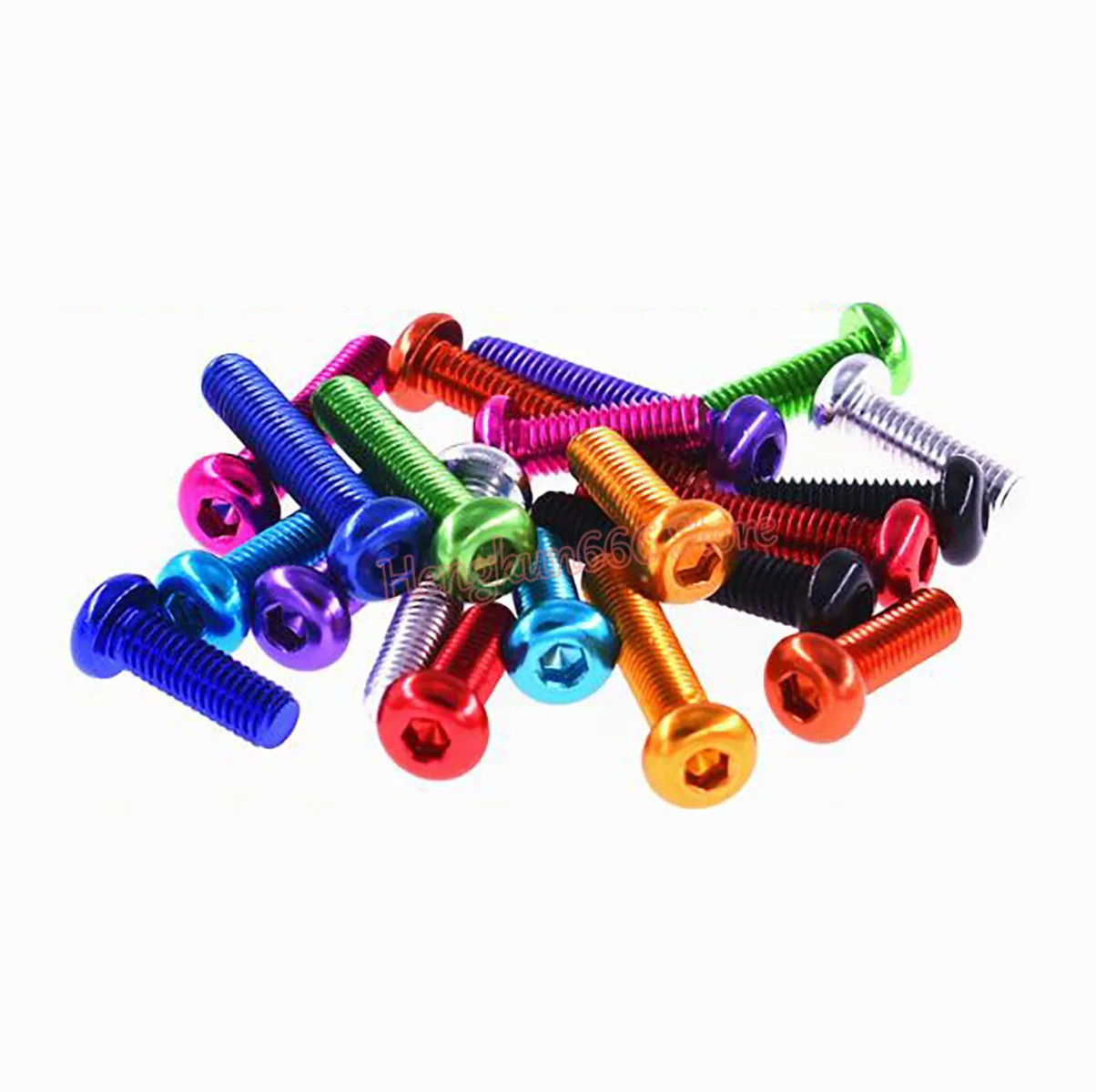 Винты M4 из алюминиевого сплава со стандартной крышкой ISO7380 алюминиевые